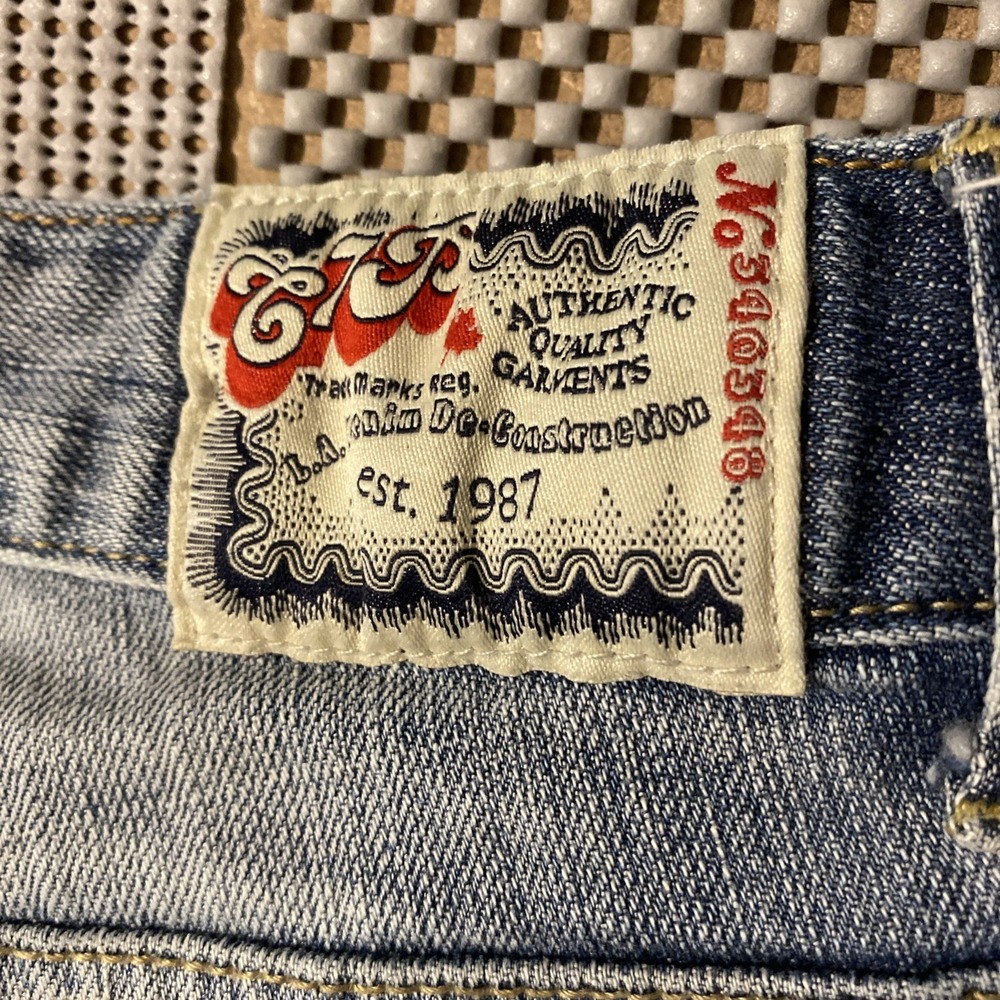 Chip and Pepper Production C7P‎ Glenbrook Bermuda  Faded Denim Shorts Sz 15 - Picture 3 of 7